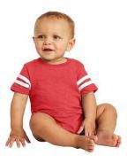 Rabbit Skins Infant Football Fine Jersey Bodysuit